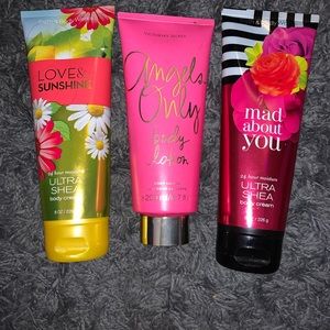 Gently used lotions